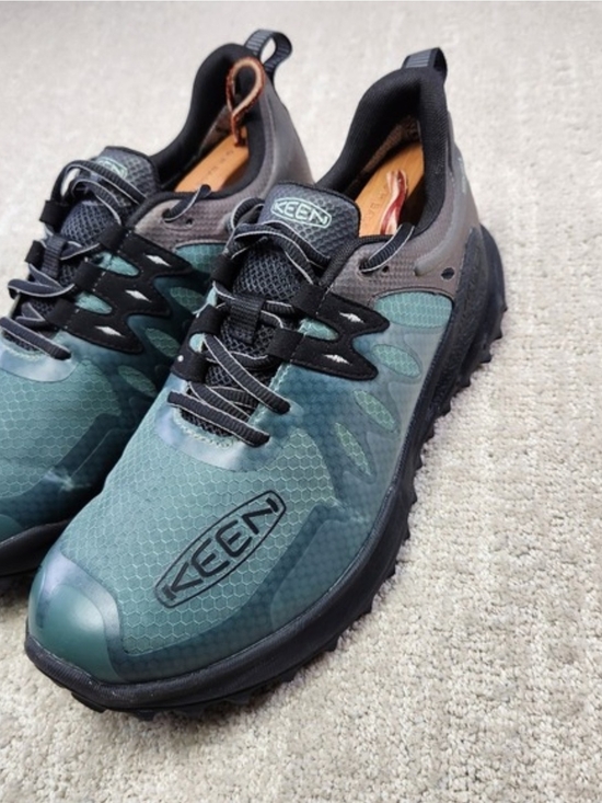 Keen Other - Keen Men's Zionic Waterproof Hiking Shoes Dark Forest/Black